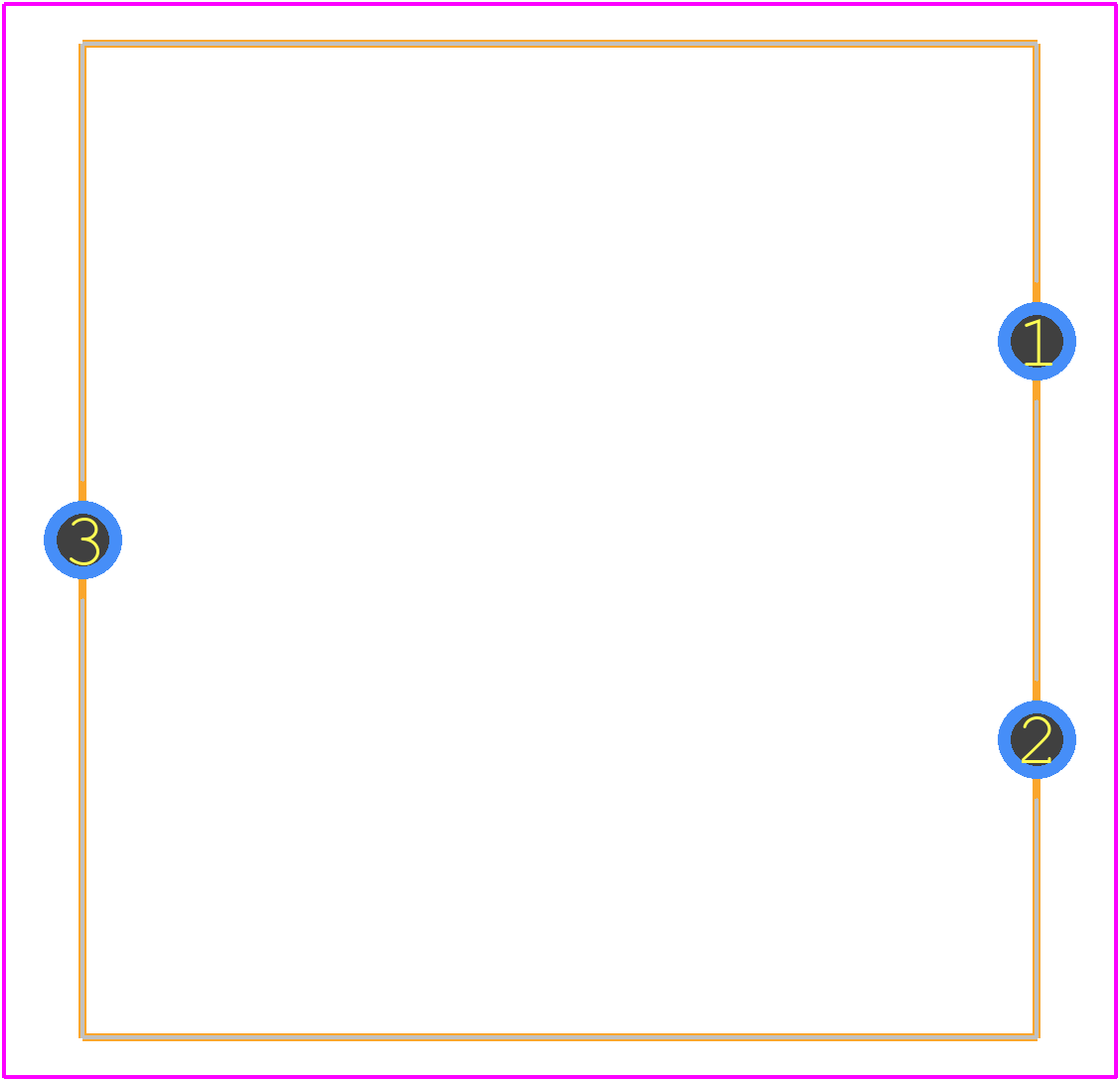 0525811 - RS Pro PCB footprint - Other - Other - 0525811-3