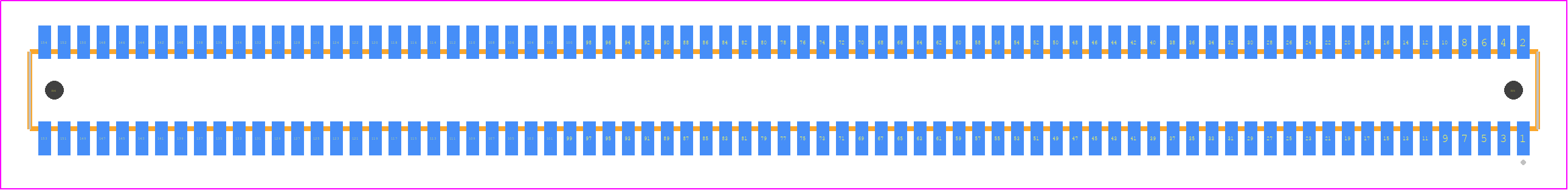 CLE-177-01-G-DV-A - SAMTEC PCB footprint - Other - Other - CLE-177-01-X-DV-A