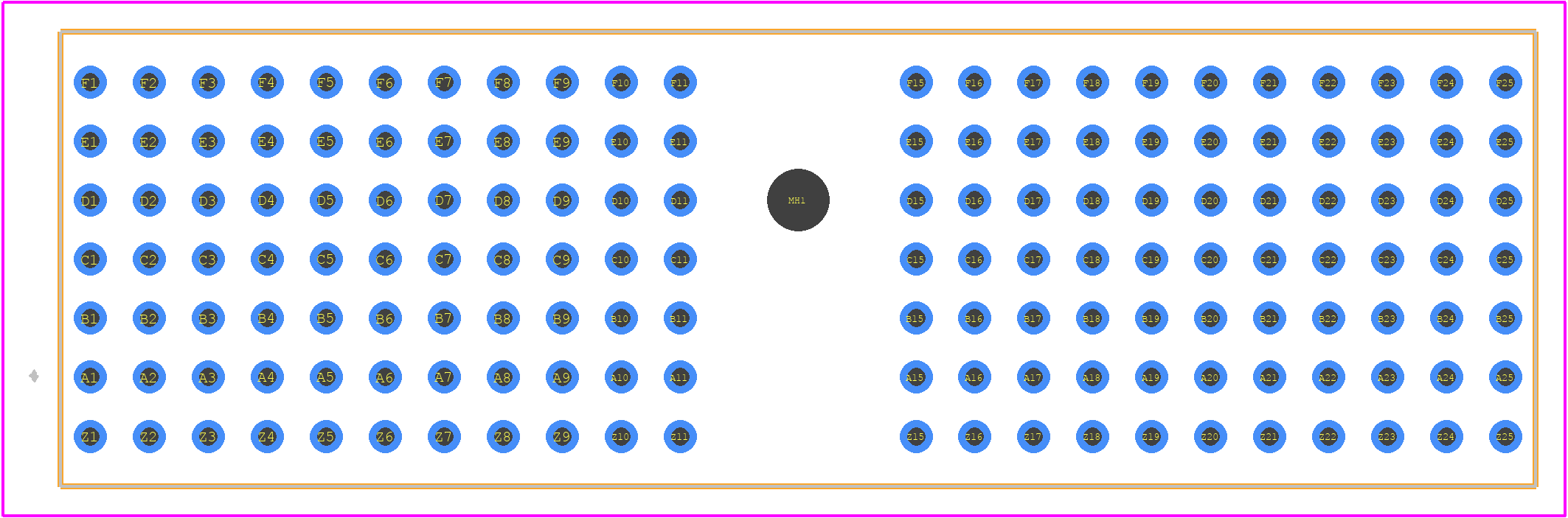 17011541201 - HARTING PCB footprint - Other - Other - 17011541201-2