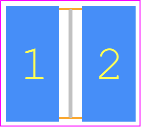 7419145 - RS Pro PCB footprint - Inductors Chip - Inductors Chip - 53