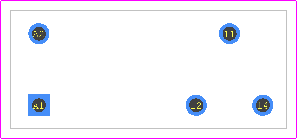 40.31.8.230.0000 - FINDER PCB footprint - Other - Other - 40.31.8.230.0000-1