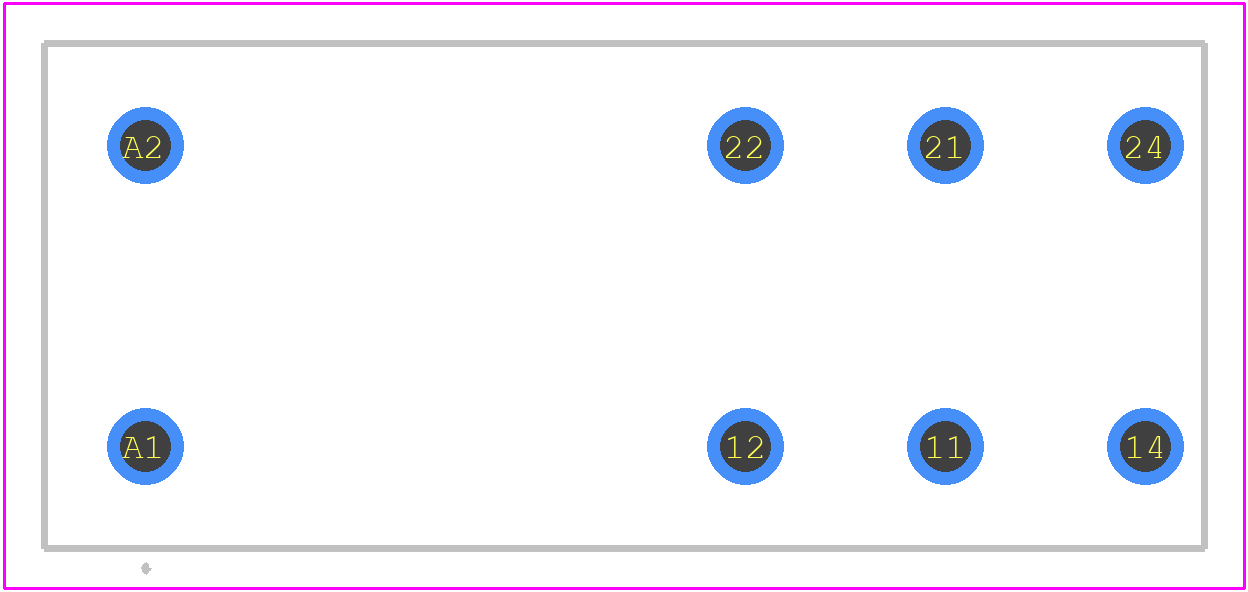 41.52.9.048.0010 - FINDER PCB footprint - Other - Other - 41.52.9.048.0010-1