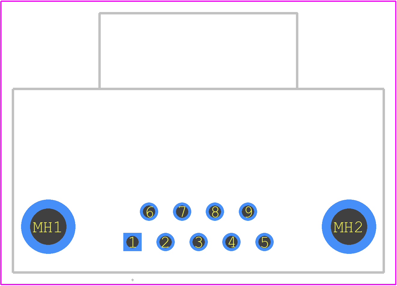 09641147232 - HARTING PCB footprint - Other - Other - 09641147232-2