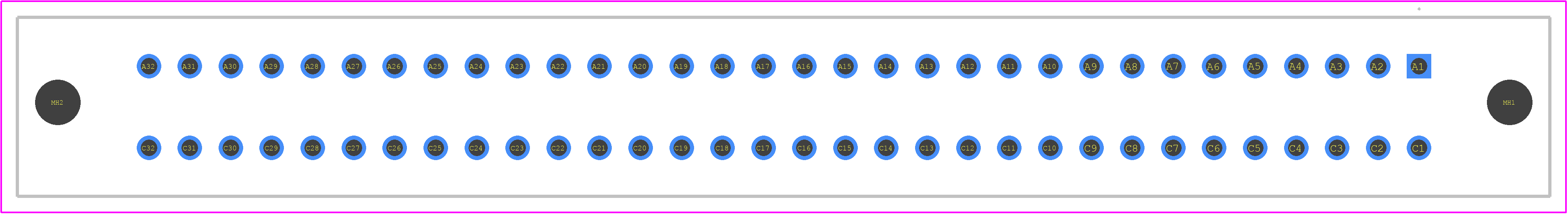 09731646903 - HARTING PCB footprint - Other - Other - 09731646903-3