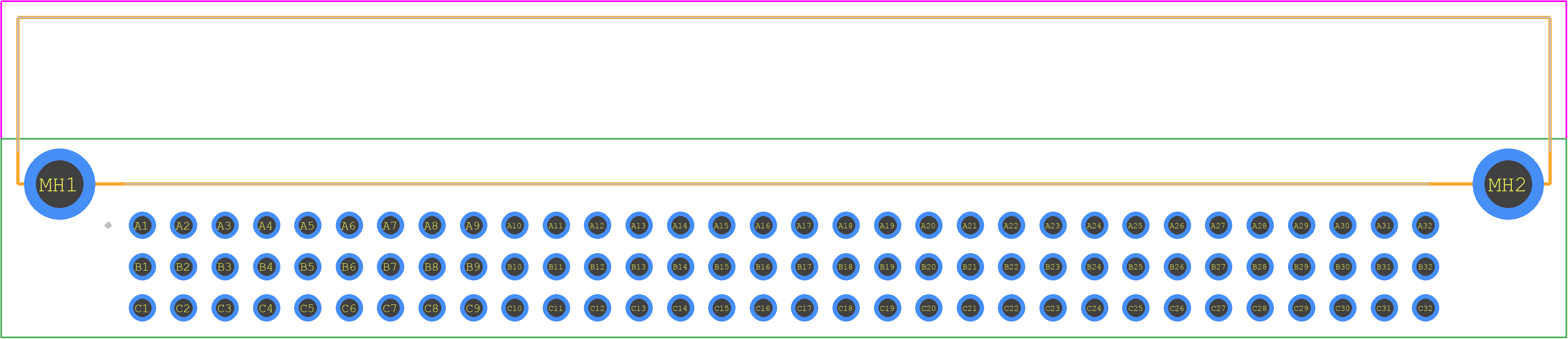 09732966801 - HARTING PCB footprint - Other - Other - 09732966801-2