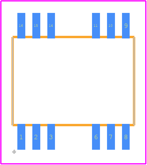 HCPL-314J-000E - Avago Technologies PCB footprint - Other - Other - HCPL-314J-000E-2