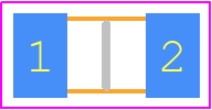 PCS1206FR0050ET - Ohmite PCB footprint - Resistor Chip - Resistor Chip - PCS1206FR0050ET