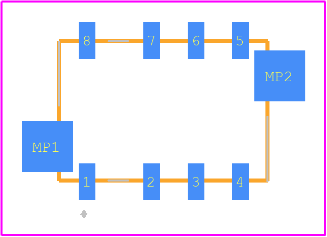 G6K-2F-RF 12DC - Omron Electronics PCB footprint - Other - Other - G6K-2F-RF 12DC-2