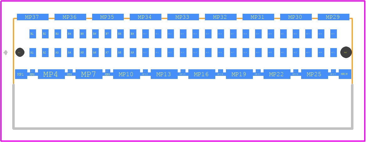 244676 - ERNI PCB footprint - Other - Other - 244676