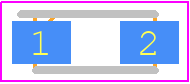 KW DCLMS1.PC-BYCX-4A7D-1 - ams OSRAM PCB footprint - LED Moulded - LED Moulded - KW DCLMS1.PC