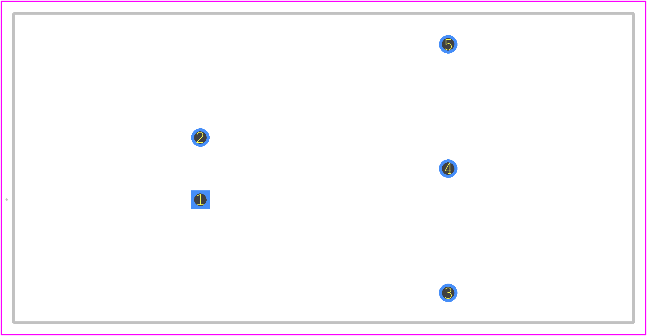 DLW05A-12 - Mean Well PCB footprint - Other - Other - DLW05A-12-1