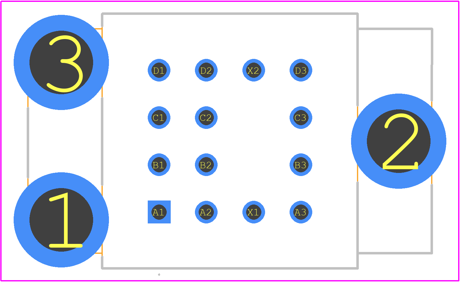 M83536/6-020M - TE Connectivity PCB footprint - Other - Other - M83536/6-020M-3