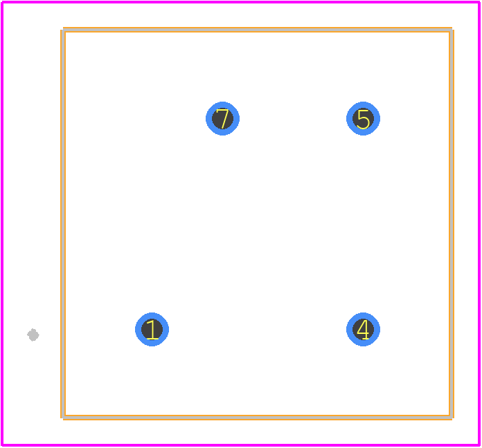 TDL 2-1210 - Traco Power PCB footprint - Other - Other - TDL_Single