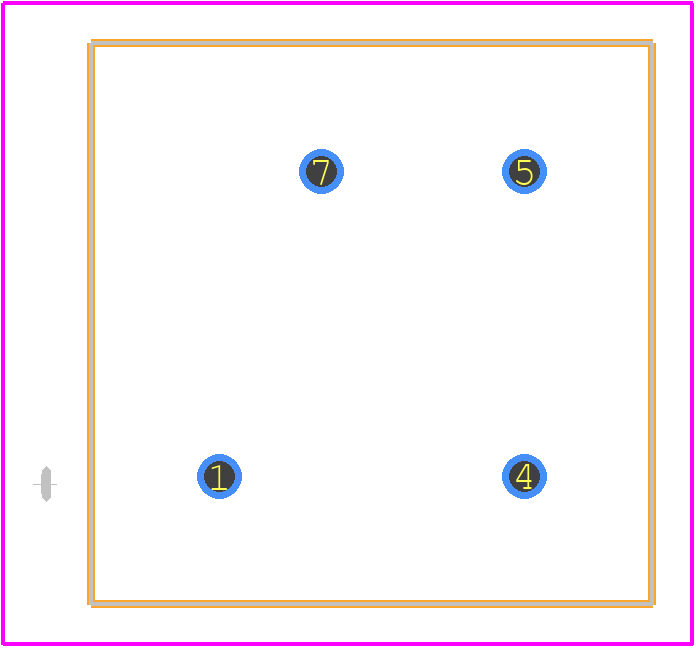 TDL 2-2412 - Traco Power PCB footprint - Other - Other - TDL 2_S
