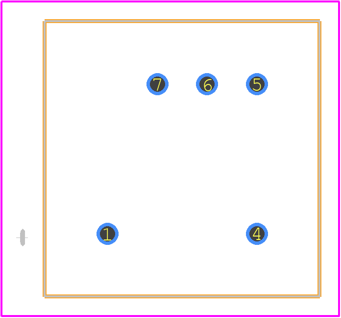 TDL 2-2421 - Traco Power PCB footprint - Other - Other - TDL 2_D