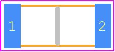 CGA7L1C0G3F470K160KA - TDK PCB footprint - Capacitor Chip Non-polarised - Capacitor Chip Non-polarised - CGA7K1X7R3A102K130KA