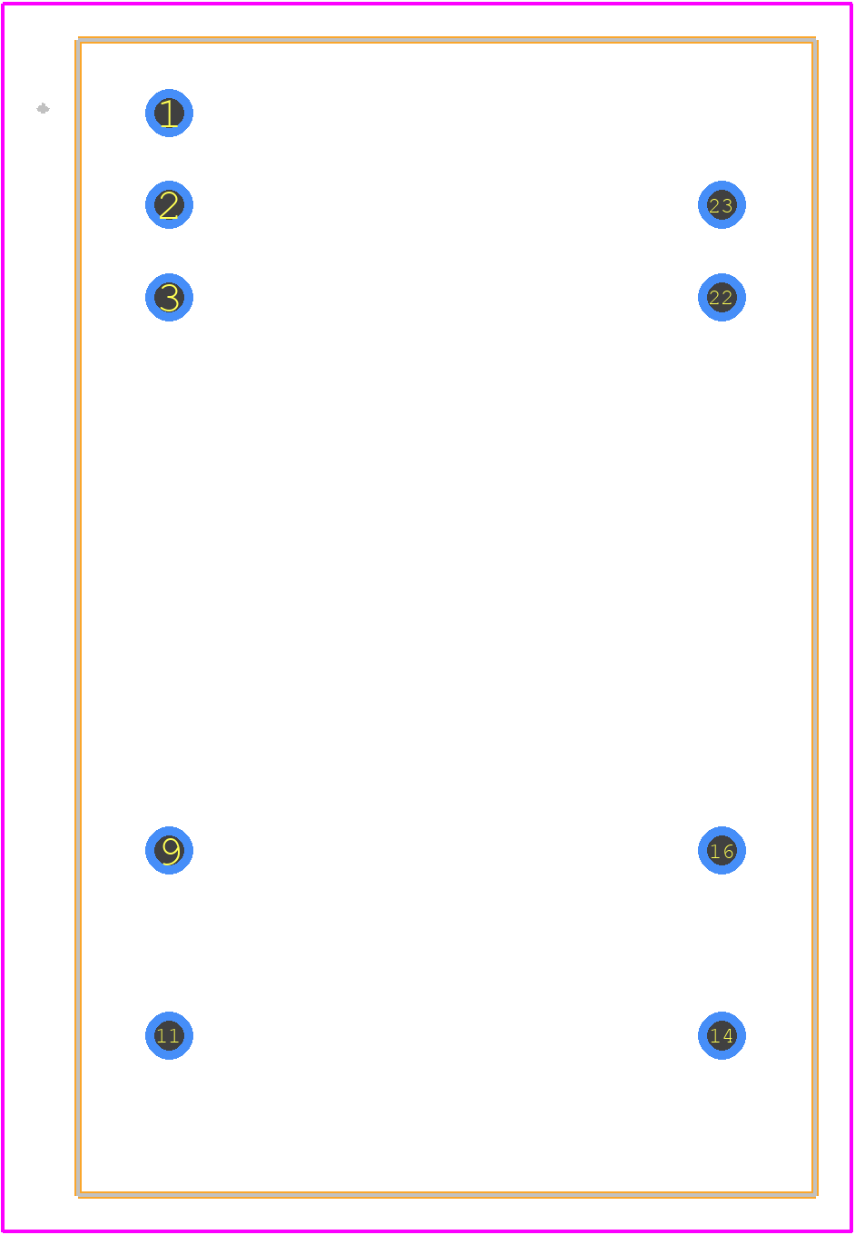 THD 12-1211 - Traco Power PCB footprint - Other - Other - THD 12_SINGLE_2020