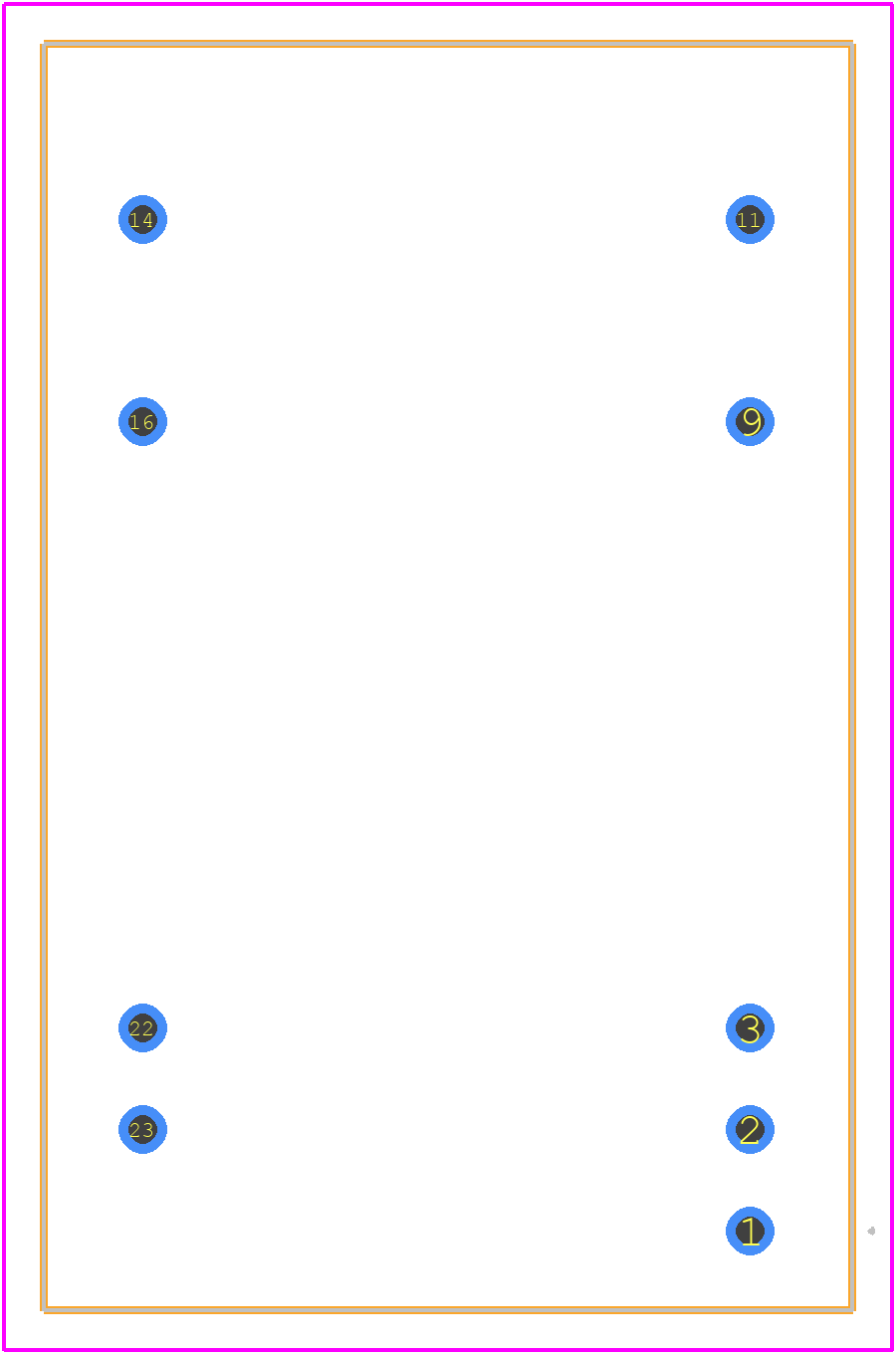 THD 12-2412 - Traco Power PCB footprint - Other - Other - THD 12 Series_S