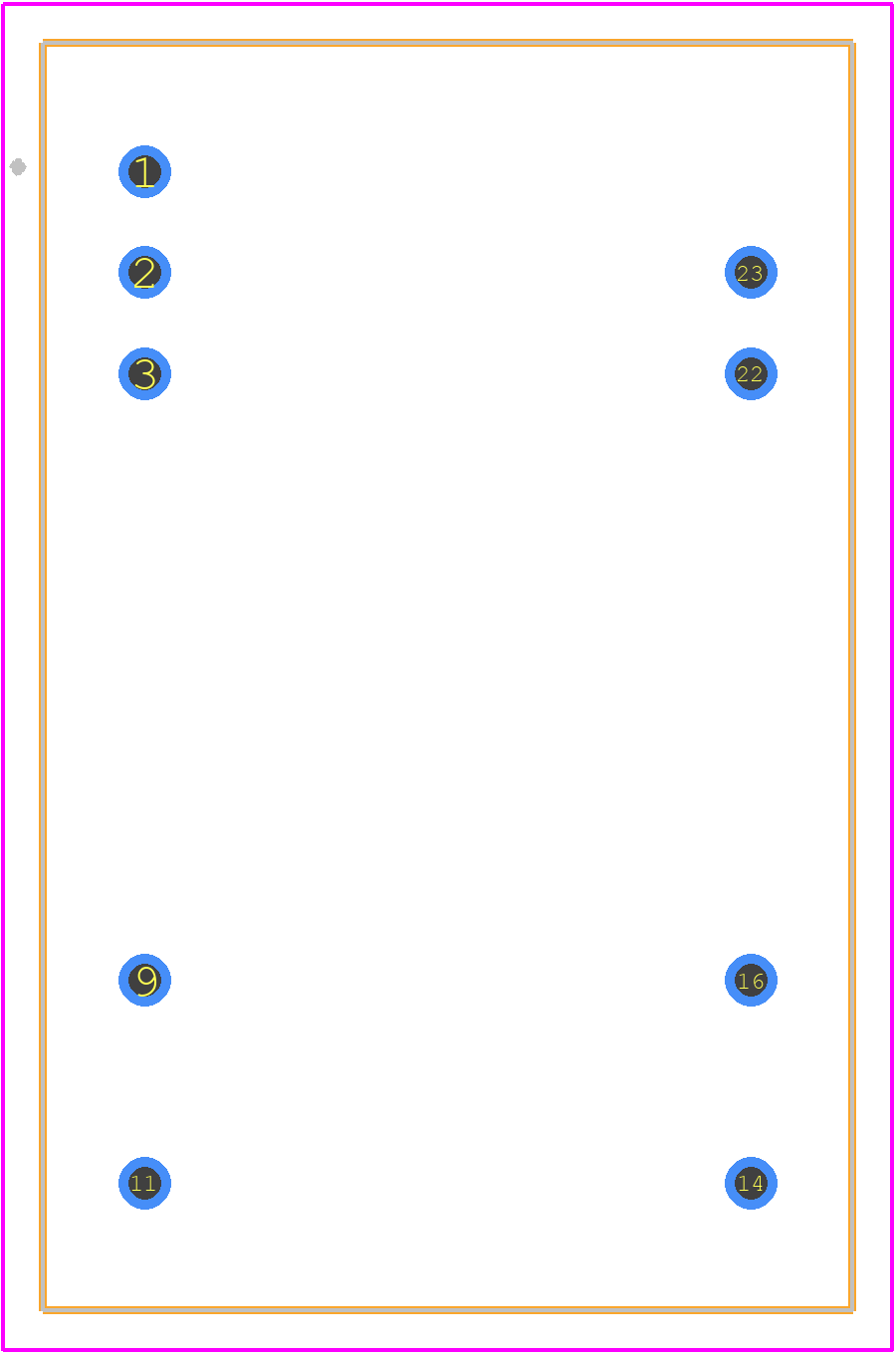 THD 12-2421WI - Traco Power PCB footprint - Other - Other - THD 12-2421WI