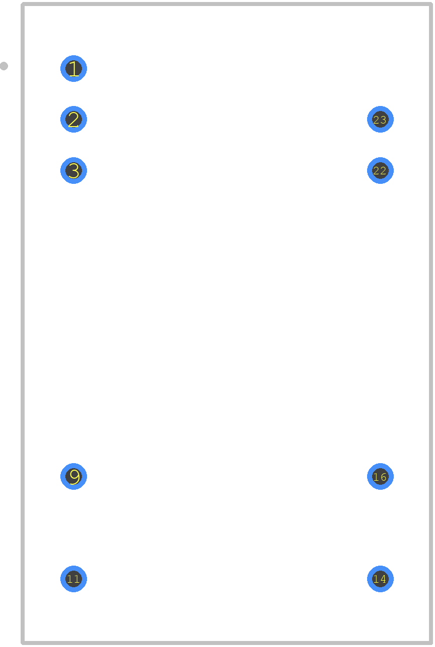 THD 12-4821WI - Traco Power PCB footprint - Other - Other - THD 12