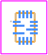 MP2269GD-P - Monolithic Power Systems (MPS) PCB footprint - Other - Other - QFN-15 (2mmx3mm) 