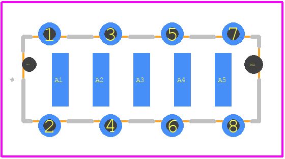 214914 - TE Connectivity PCB footprint - Other - Other - 214914-2