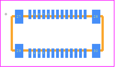 AXT326124 - Panasonic PCB footprint - Other - Other - AXT326124