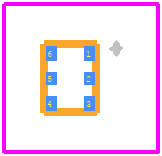APDS-9253-001 - Avago Technologies PCB footprint - Other - Other - APDS-9253-001-2