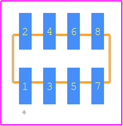 TW-04-02-F-D-237-SM - SAMTEC PCB footprint - Other - Other - TW-04-02-F-D-237-SM-5