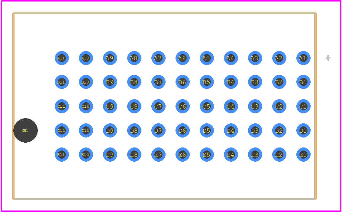 044147 - TE Connectivity PCB footprint - Other - Other - 044147-1