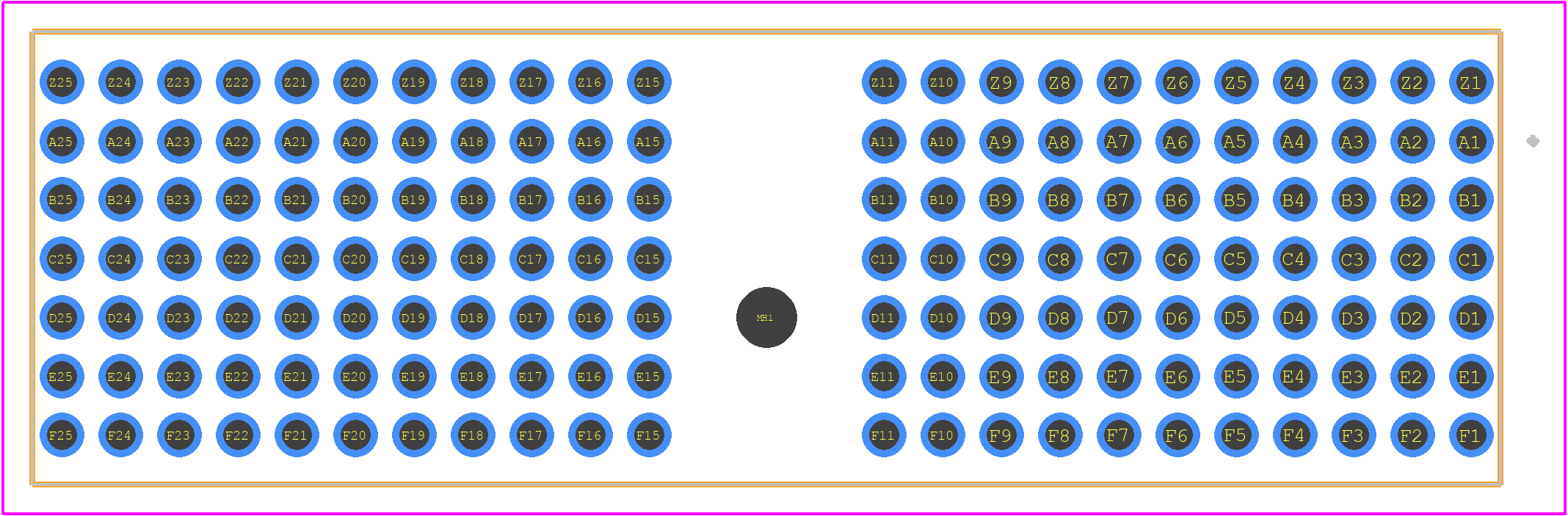 053007 - TE Connectivity PCB footprint - Other - Other - 053007-2