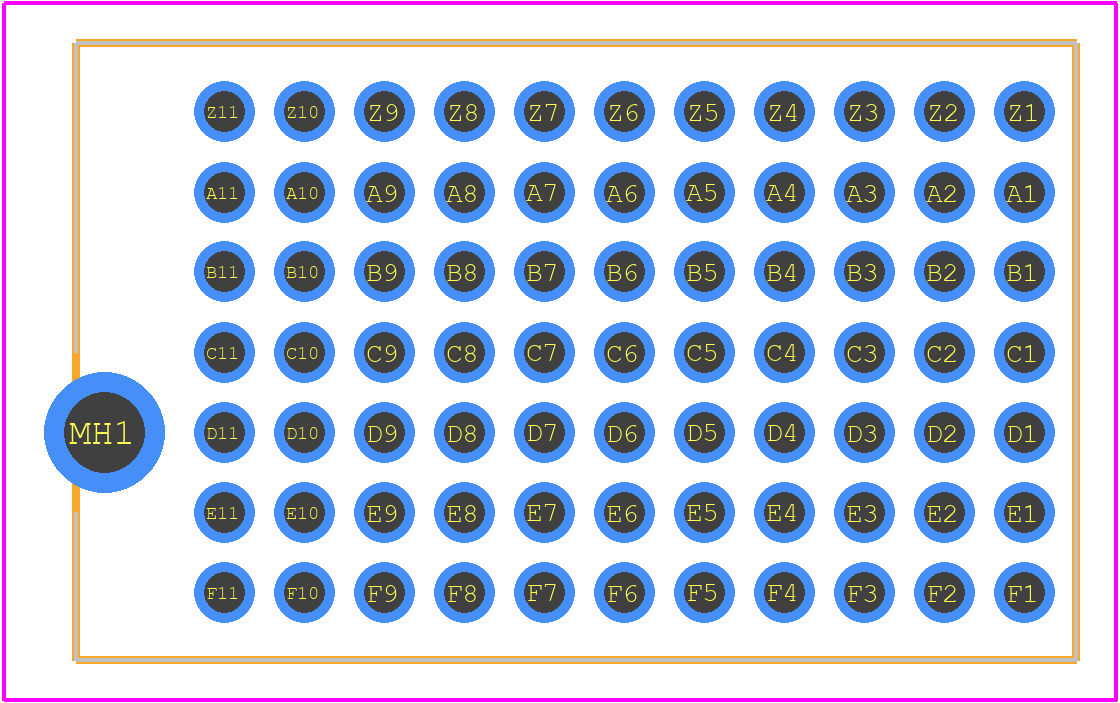 053009 - TE Connectivity PCB footprint - Other - Other - 053009-2