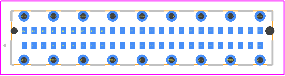 224513 - TE Connectivity PCB footprint - Other - Other - 224513-2