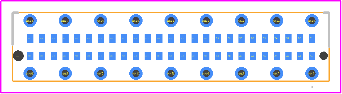 224560 - TE Connectivity PCB footprint - Other - Other - 224560-2