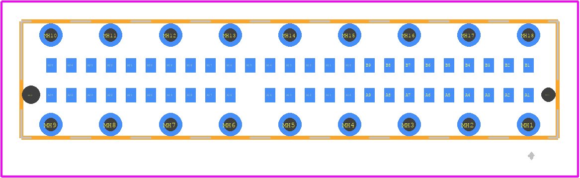 224562 - TE Connectivity PCB footprint - Other - Other - 224562-1