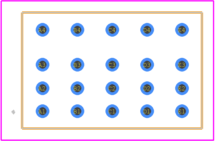 244995 - TE Connectivity PCB footprint - Other - Other - 244995-2