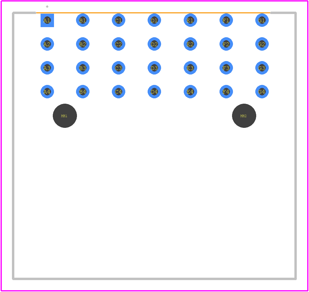254020 - TE Connectivity PCB footprint - Other - Other - 254020