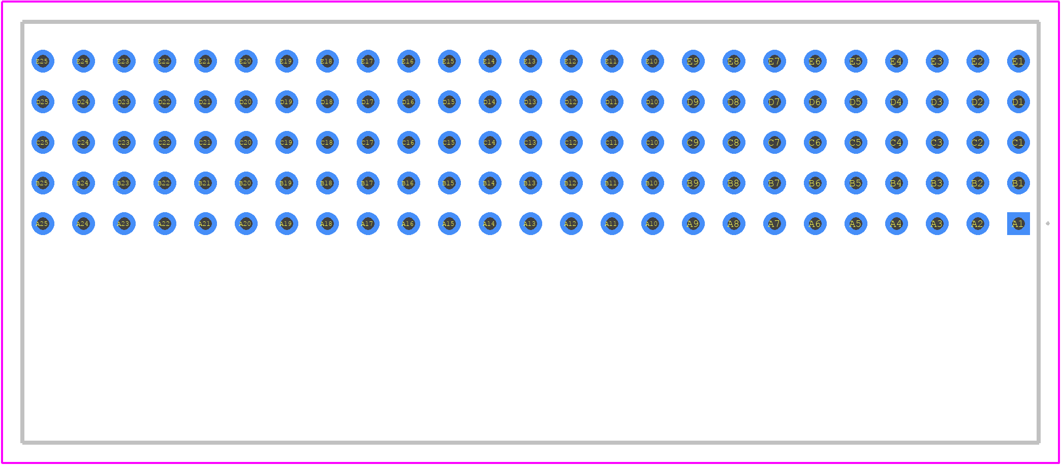 354143 - TE Connectivity PCB footprint - Other - Other - 354143-1-2021