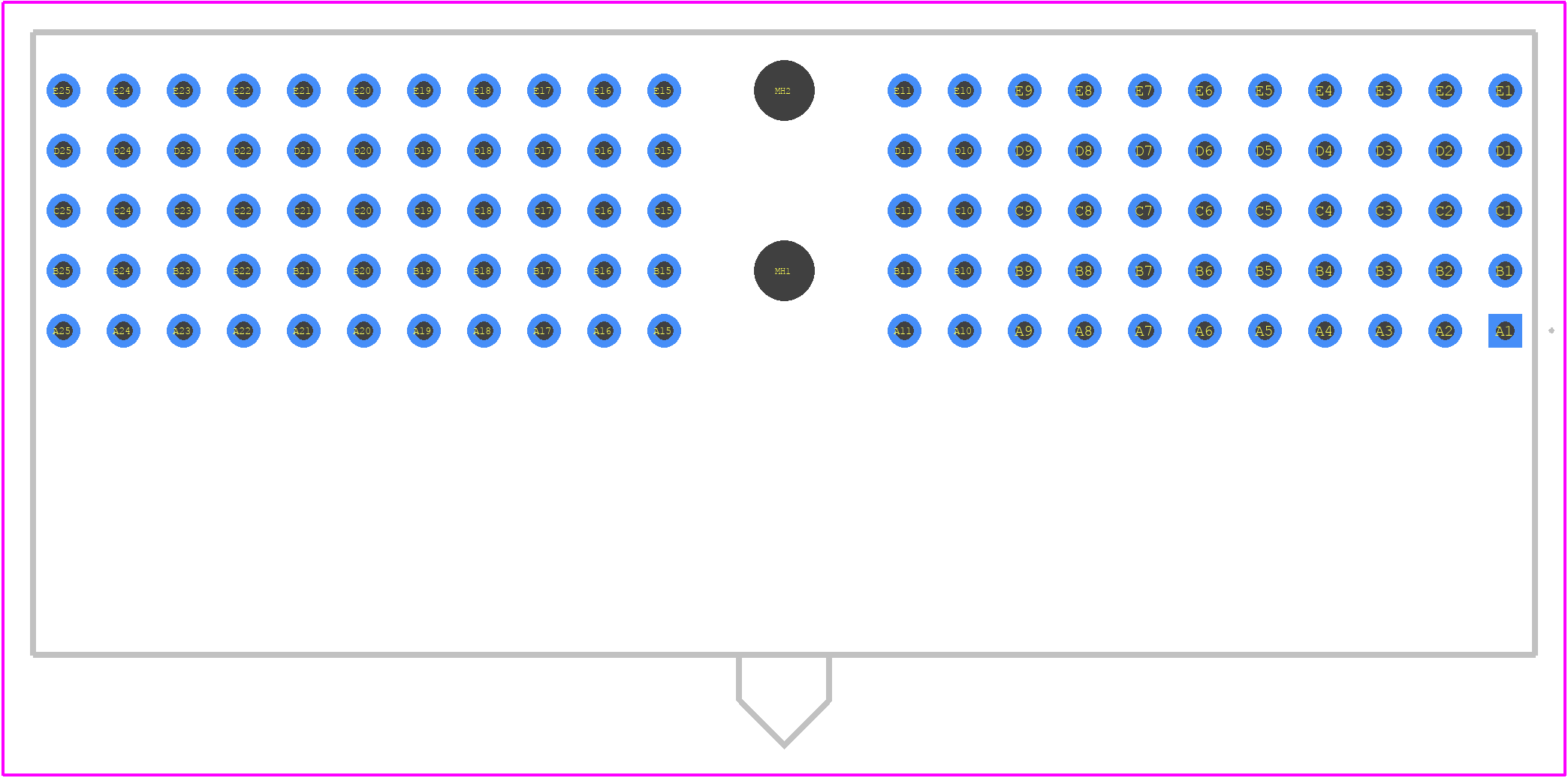 364297 - TE Connectivity PCB footprint - Other - Other - 364297