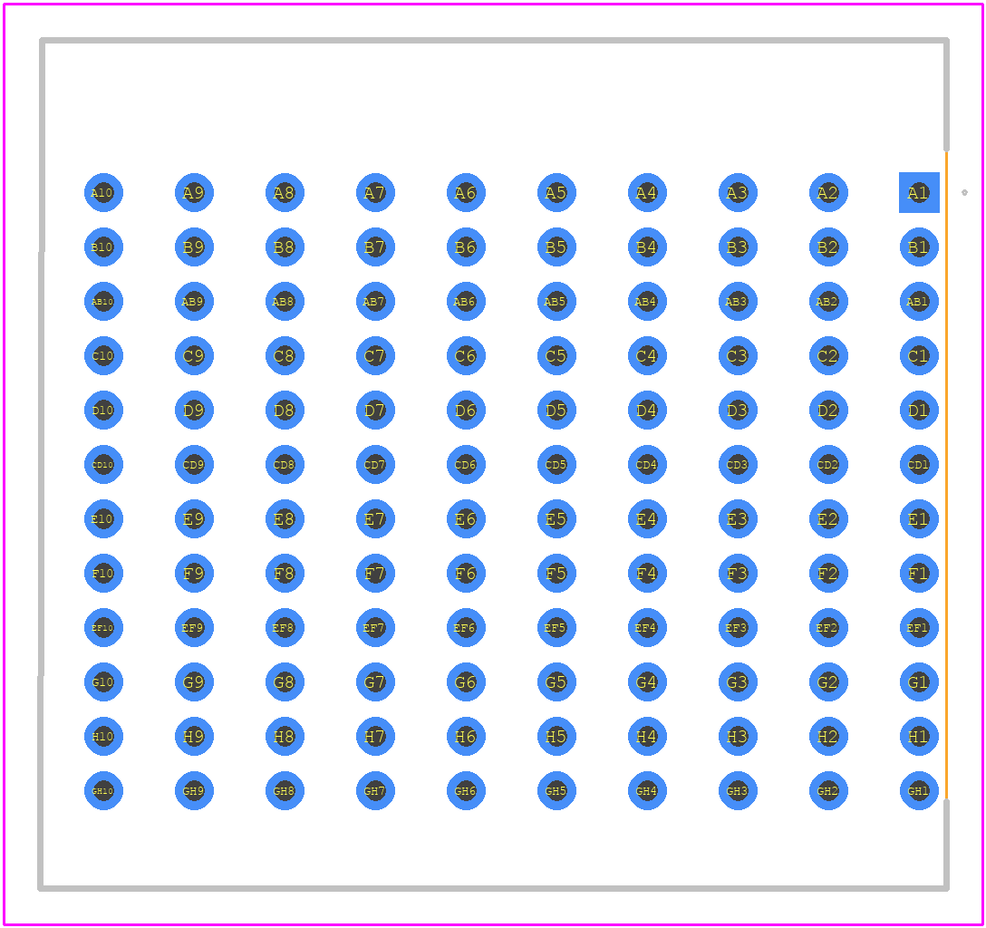 973031 - TE Connectivity PCB footprint - Other - Other - 973031-5