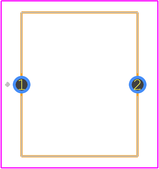 55602303013 - VARTA PCB footprint - Other - Other - 55602303013-2