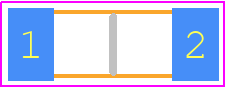 1806J100 0472MXE01 - Knowles PCB footprint - Capacitor Chip Non-polarised - Capacitor Chip Non-polarised - 1806_2022