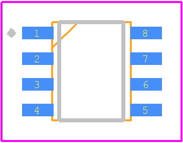 MCP6042T-I/SN - Microchip PCB footprint - Other - Other - (SN) - Narrow, 3.90 mm (.150 In.) Body [SOIC]