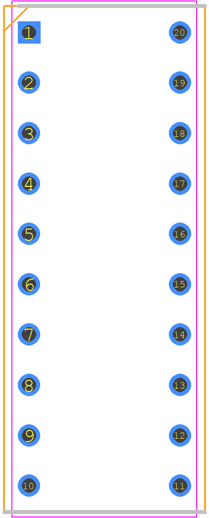 MV57164 - Everlight PCB footprint - Dual-In-Line Packages - Dual-In-Line Packages - 0.3 DIP
