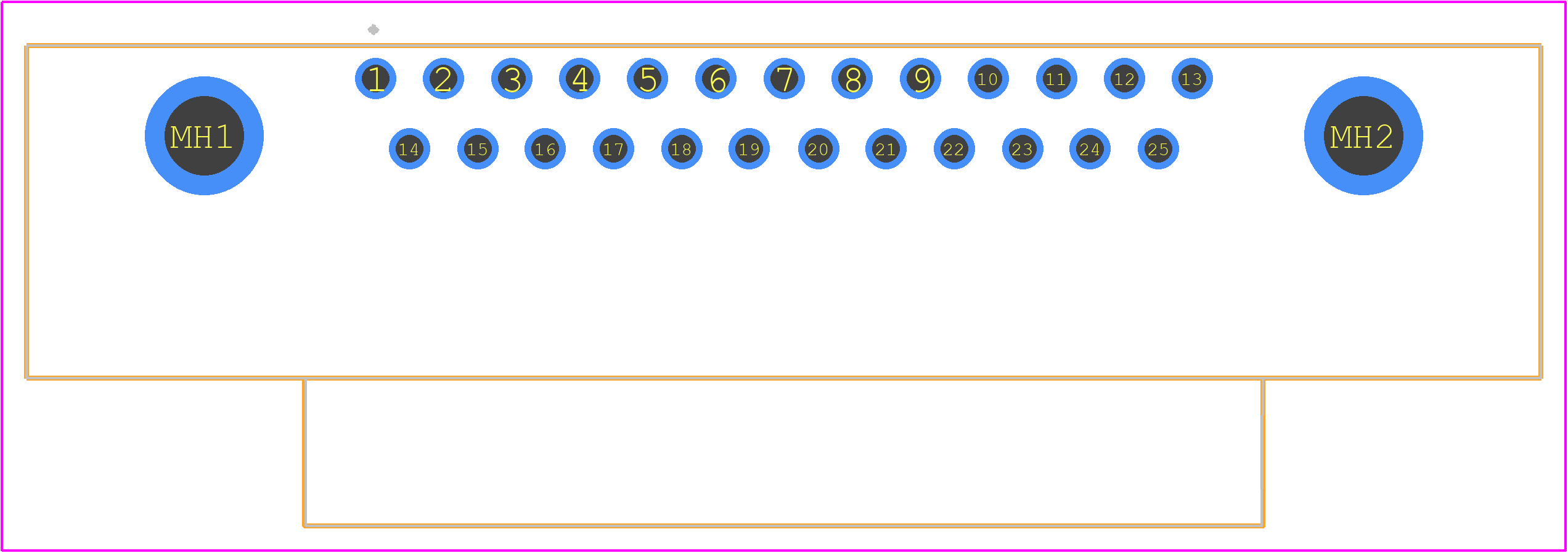 15-000753 - CONEC PCB footprint - Other - Other - 15-000753-1