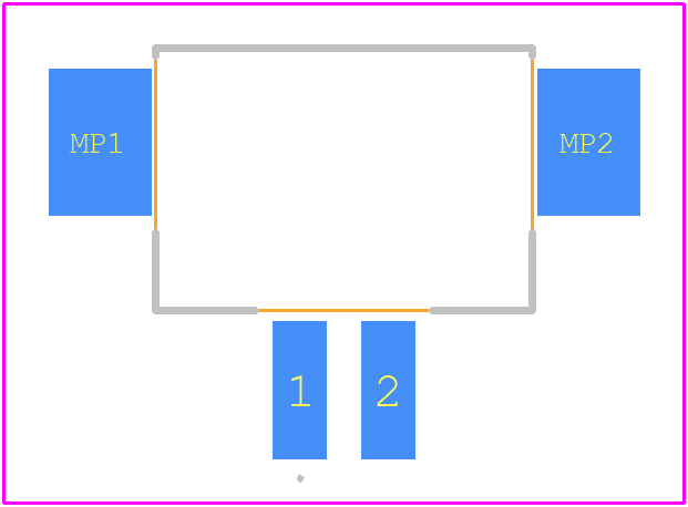 DF3EA-2P-2H(20) - Hirose PCB footprint - Other - Other - DF3EA-2P-2H(20)-3