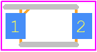 RRE02VSM6STR - ROHM Semiconductor PCB footprint - Small Outline Diode Flat Lead - Small Outline Diode Flat Lead - RRE02VSM6STR