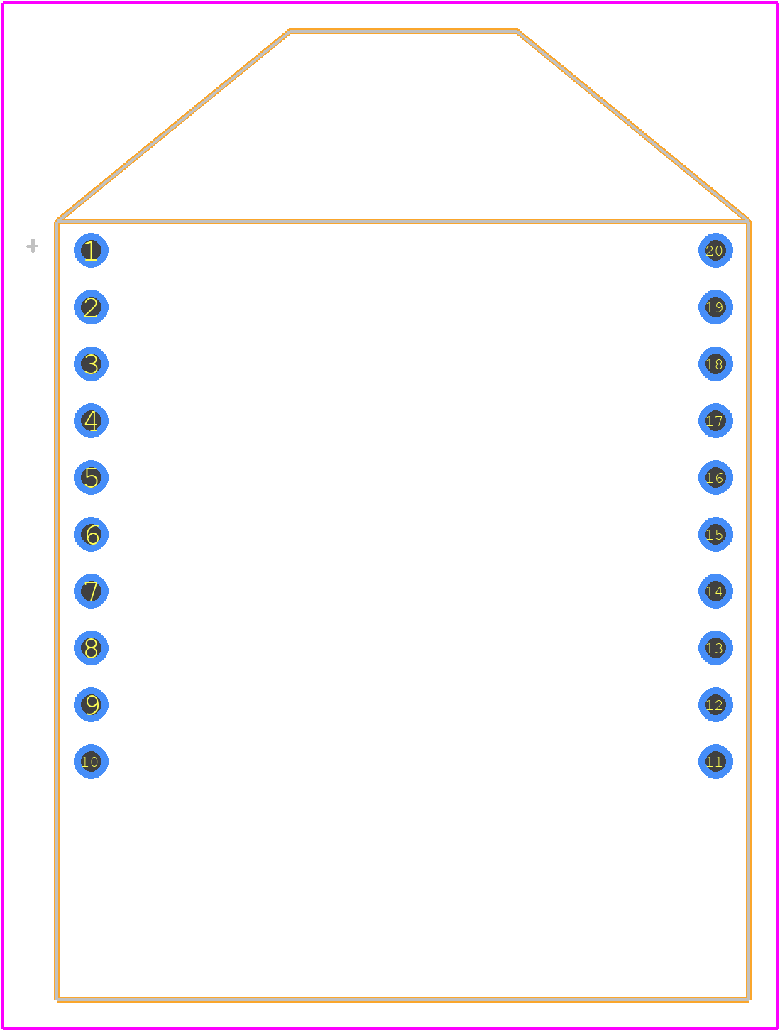 XBP24-ASI-001 - Digi International PCB footprint - Other - Other - XBP24-ASI-001-4