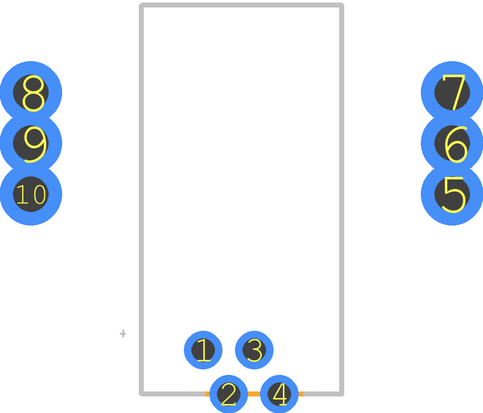 HLSR 32-P - LEM PCB footprint - Other - Other - HLSR16-P