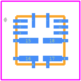 MPM38222GR-P - Monolithic Power Systems (MPS) PCB footprint - Other - Other - MPM38222GR-P-1